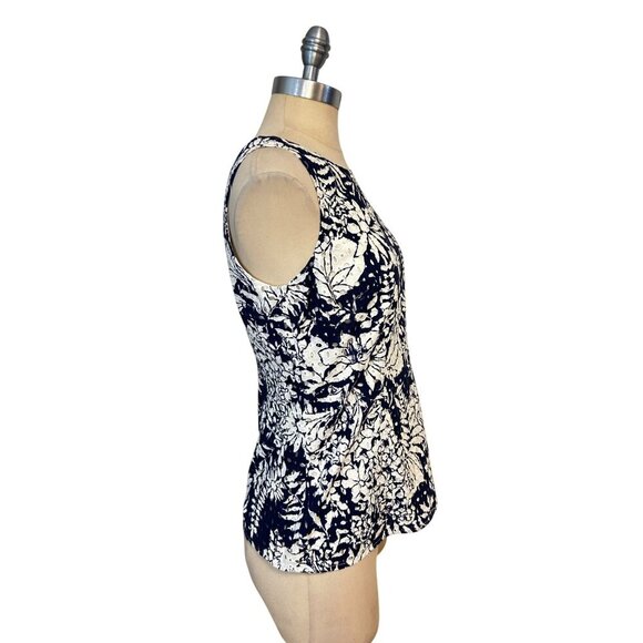 BODEN Vanda Broderie Top Navy & White Eyelet Size 6 - Picture 6 of 8